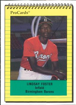 1991 ProCards #1461 Lindsay Foster Front