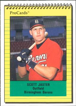 1991 ProCards #1465 Scott Jaster Front