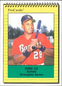 1991 ProCards #1466 Derek Lee Front