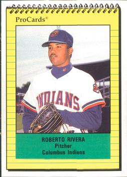 1991 ProCards #1482 Roberto Rivera Front