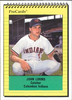 1991 ProCards #1487 John Lorms Front