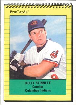 1991 ProCards #1488 Kelly Stinnett Front