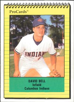 1991 ProCards #1489 David Bell Front