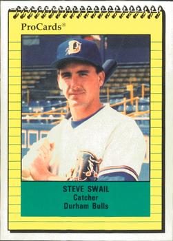 1991 ProCards #1549 Steve Swail Front
