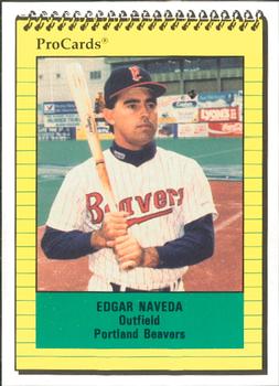 1991 ProCards #1580 Edgar Naveda Front