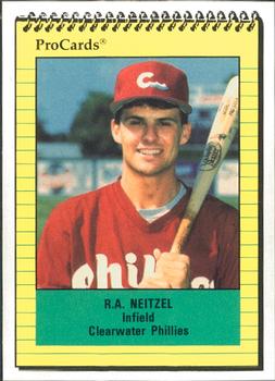 1991 ProCards #1630 R.A. Neitzel Front
