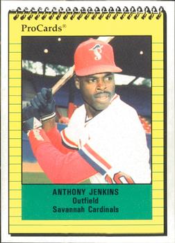 1991 ProCards #1666 Anthony Jenkins Front