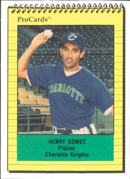 1991 ProCards #1684 Henry Gomez Front
