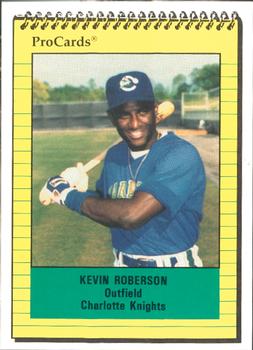 1991 ProCards #1702 Kevin Roberson Front