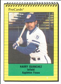 1991 ProCards #1724 Harry Guanchez Front