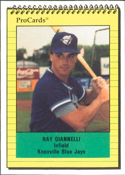 1991 ProCards #1774 Ray Giannelli Front