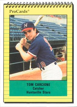 1991 ProCards #1799 Tom Carcione Front