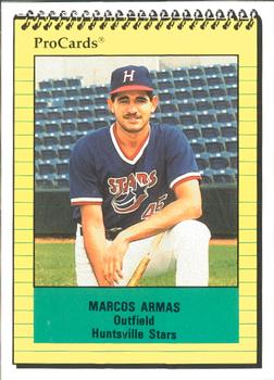 1991 ProCards #1807 Marcos Armas Front