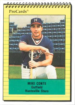 1991 ProCards #1808 Mike Conte Front