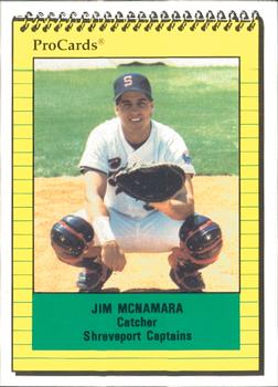 1991 ProCards #1824 Jim McNamara Front