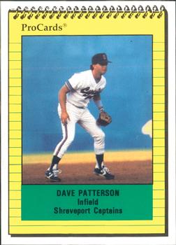 1991 ProCards #1831 Dave Patterson Front