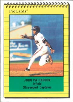 1991 ProCards #1832 John Patterson Front