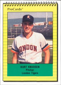 1991 ProCards #1874 Kurt Knudsen Front