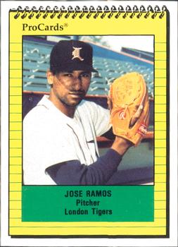 1991 ProCards #1877 Jose Ramos Front