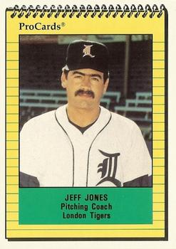 1991 ProCards #1893 Jeff Jones Front