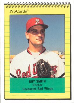 1991 ProCards #1902 Roy Smith Front