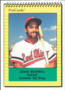 1991 ProCards #1915 Oddibe McDowell Front