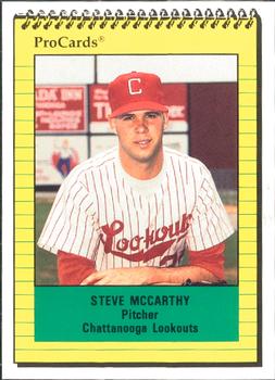 1991 ProCards #1957 Steve McCarthy Front