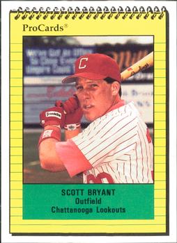 1991 ProCards #1970 Scott Bryant Front
