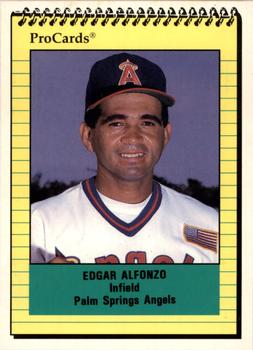 1991 ProCards #2021 Edgar Alfonzo Front