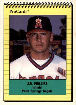 1991 ProCards #2025 J.R. Phillips Front