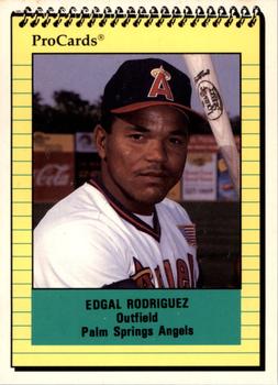 1991 ProCards #2032 Edgal Rodriguez Front