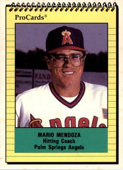 1991 ProCards #2035 Mario Mendoza Front