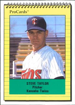 1991 ProCards #2075 Steve Taylor Front