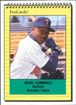 1991 ProCards #2088 Midre Cummings Front