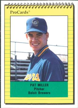 1991 ProCards #2100 Pat Miller Front