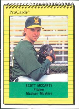1991 ProCards #2127 Scott McCarty Front