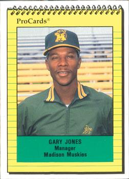 1991 ProCards #2146 Gary Jones Front