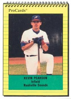1991 ProCards #2167 Kevin Pearson Front
