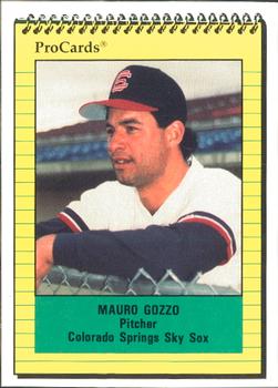 1991 ProCards #2179 Mauro Gozzo Front
