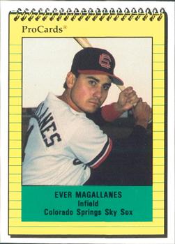 1991 ProCards #2192 Ever Magallanes Front