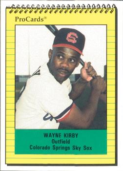 1991 ProCards #2197 Wayne Kirby Front