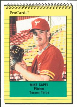1991 ProCards #2206 Mike Capel Front