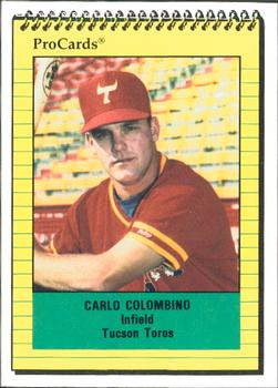 1991 ProCards #2219 Carlo Colombino Front