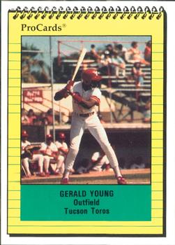 1991 ProCards #2227 Gerald Young Front