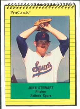 1991 ProCards #2245 John Stewart Front