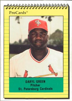 1991 ProCards #2271 Daryl Green Front