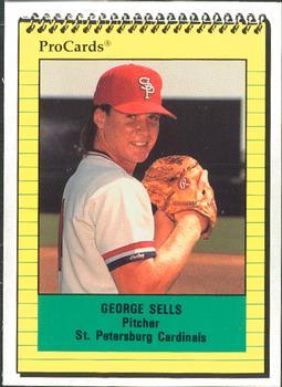 1991 ProCards #2275 George Sells Front