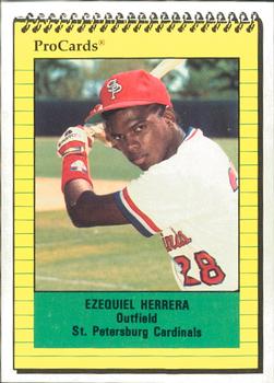 1991 ProCards #2289 Ezequiel Herrera Front