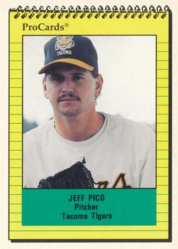 1991 ProCards #2303 Jeff Pico Front