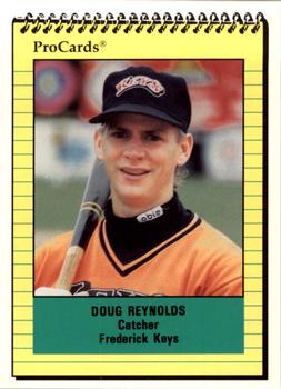 1991 ProCards #2368 Doug Reynolds Front